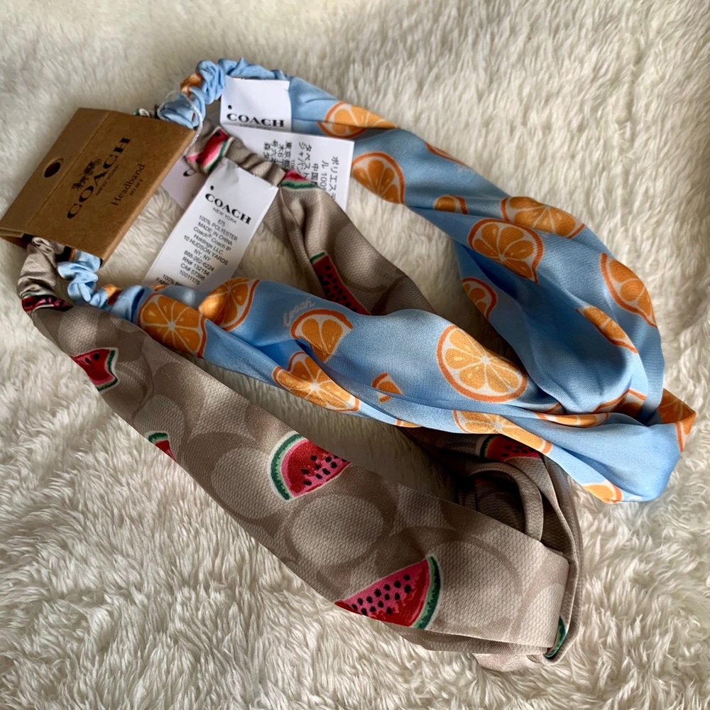 Coach Headband Set of 2
